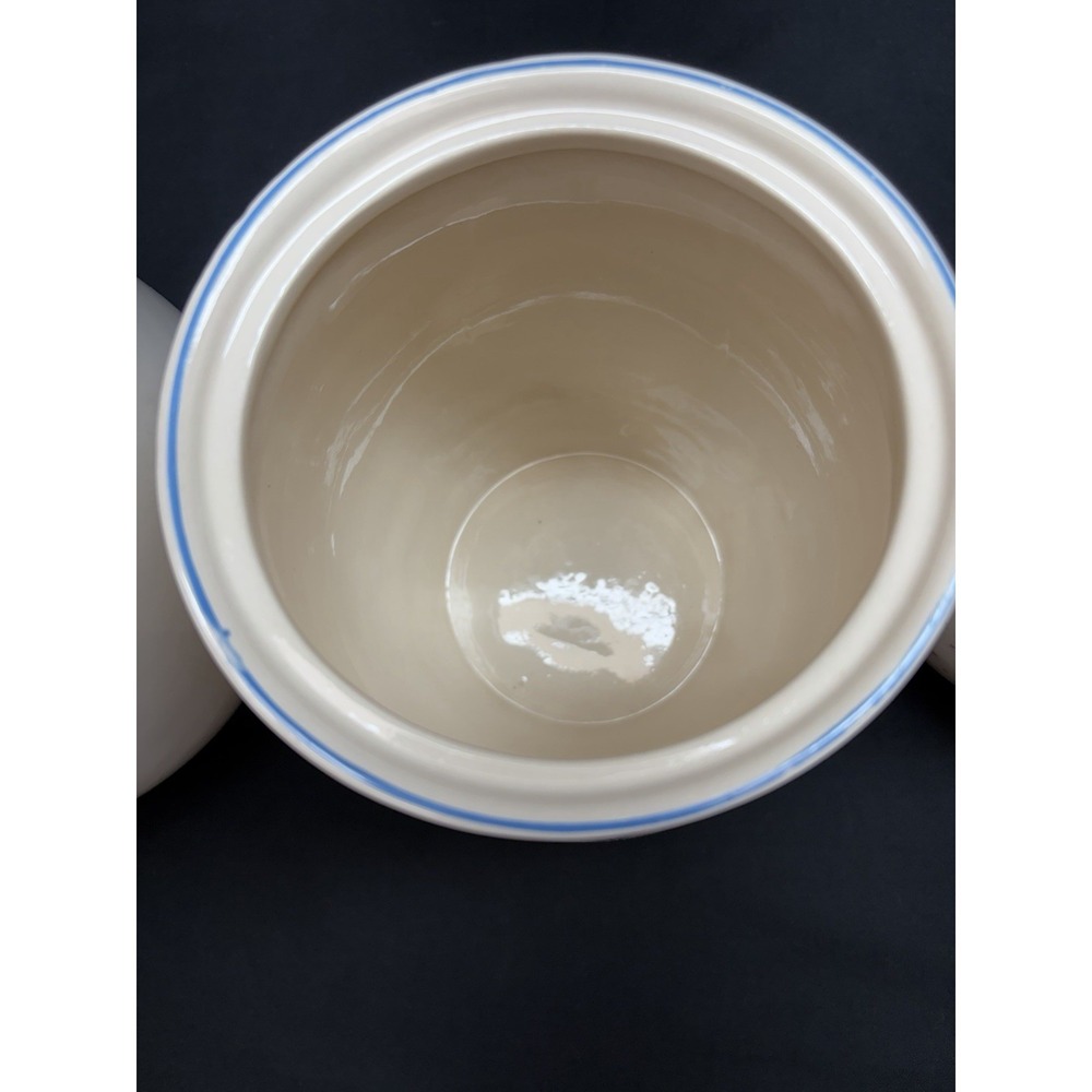 Vtg Tienshan Aunt Rhody Country Goose Canister Set of 4 w/ 3 Lids - Picture 8 of 16